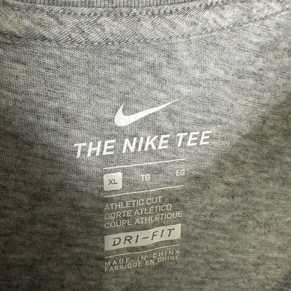 Nike Dri-fit Rafa Nadal XL grey Tennis T-shirt - Picture 4 of 4